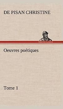 Oeuvres poétiques Tome 1