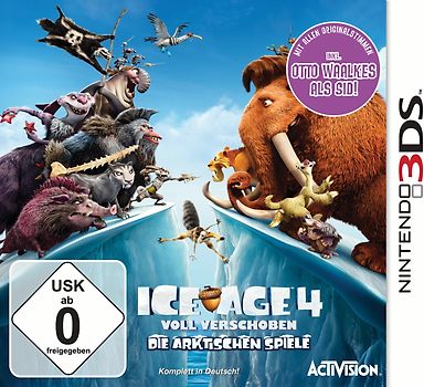 Ice Age 4: Voll Verschoben Nintendo 3DS