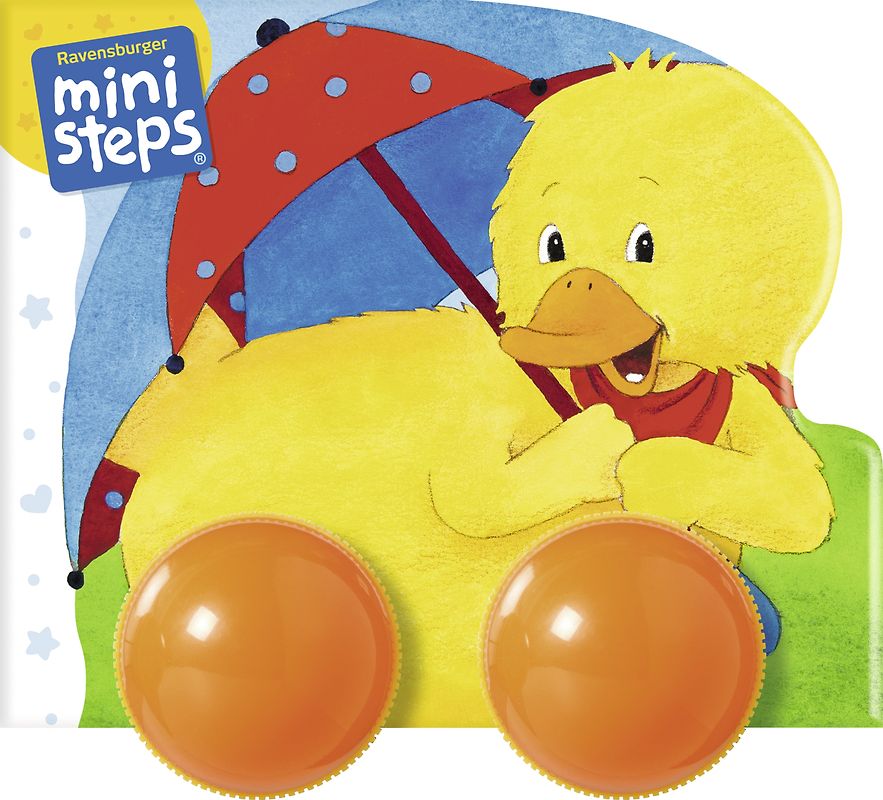 Mein erstes Räder-Rasselbuch: Los geht's, kleine Ente!