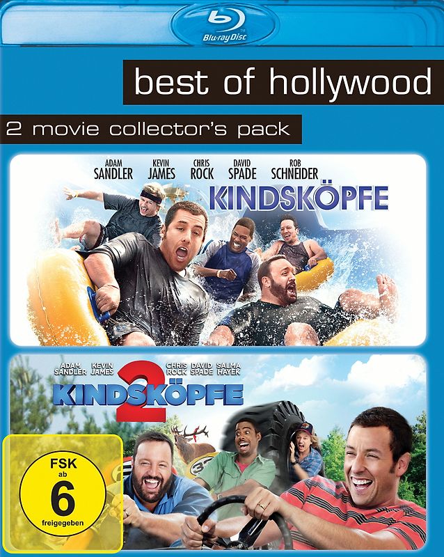 Best of Hollywood - 2 Movie Collector's Pack: Kindsköpfe / Kindsköpfe 2 [2 Discs] Blu-ray Disc