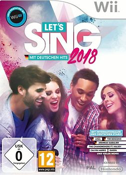 Let's Sing 2018 mit deutschen Hits Nintendo Wii