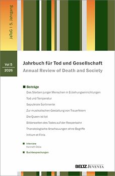Jahrbuch für Tod und Gesellschaft 2026
