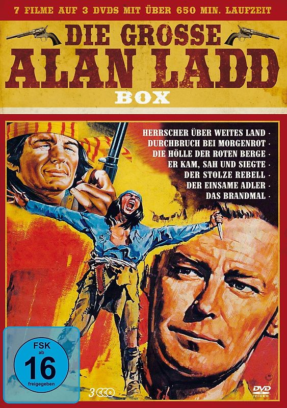 Die große Alan Ladd Box [3 DVDs] DVD