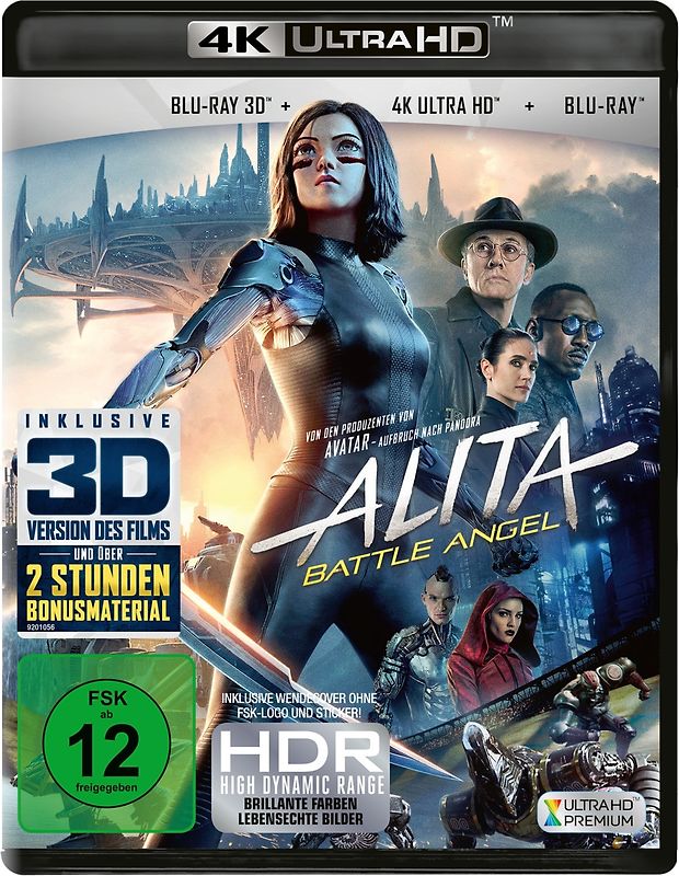 Alita: Battle Angel [inkl. Blu-ray 3D, 2D Blu-ray] 3D Blu-ray Disc