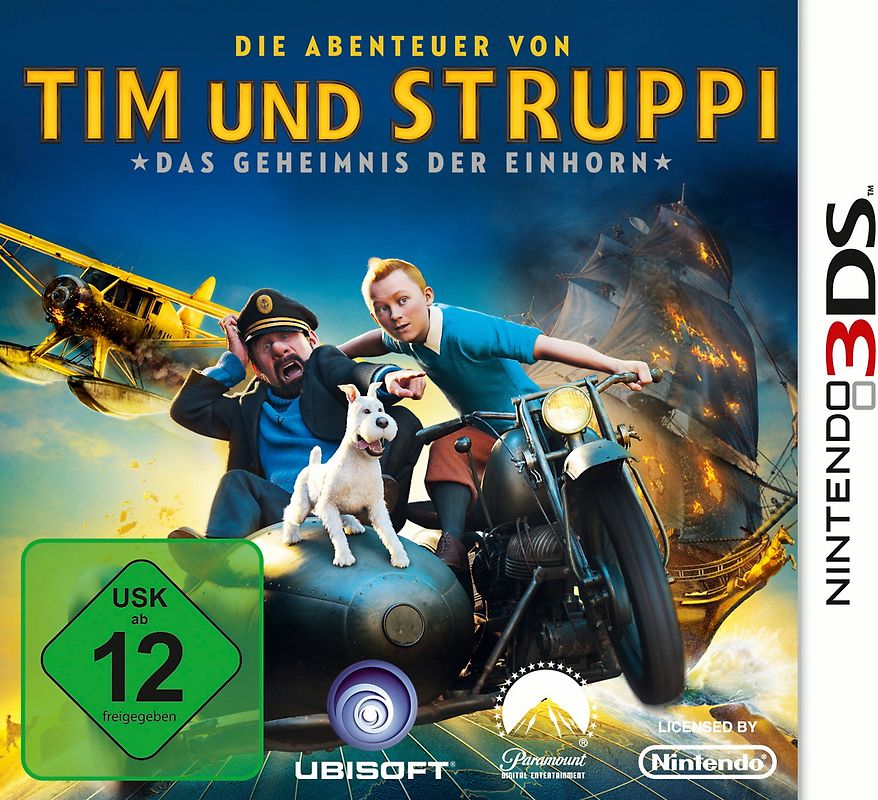 Die Abenteuer von Tim & Struppi: Das Geheimnis der Einhorn Nintendo 3DS