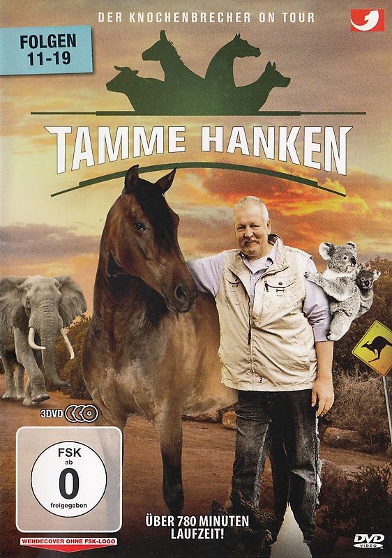 Tamme Hanken: Folgen 11-16 - Der Knochenbrecher on Tour [3 DVDs] DVD