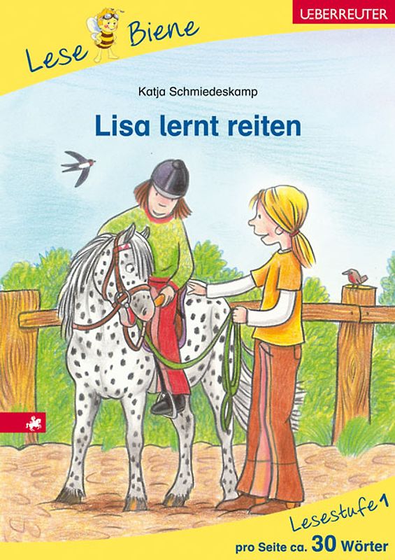 Lisa lernt reiten. Lesebiene Lesestufe 1