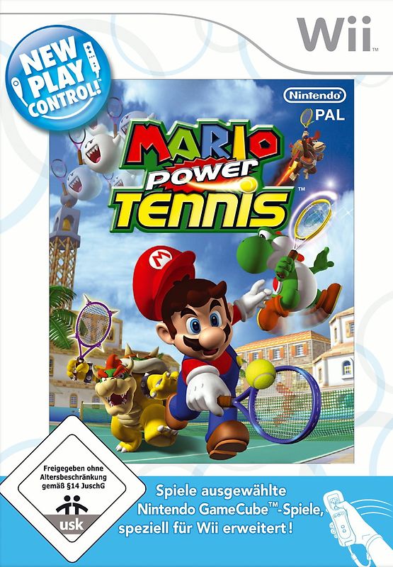 Mario Power Tennis - New play Control! Nintendo Wii