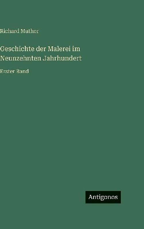 Geschichte der Malerei im Neunzehnten Jahrhundert