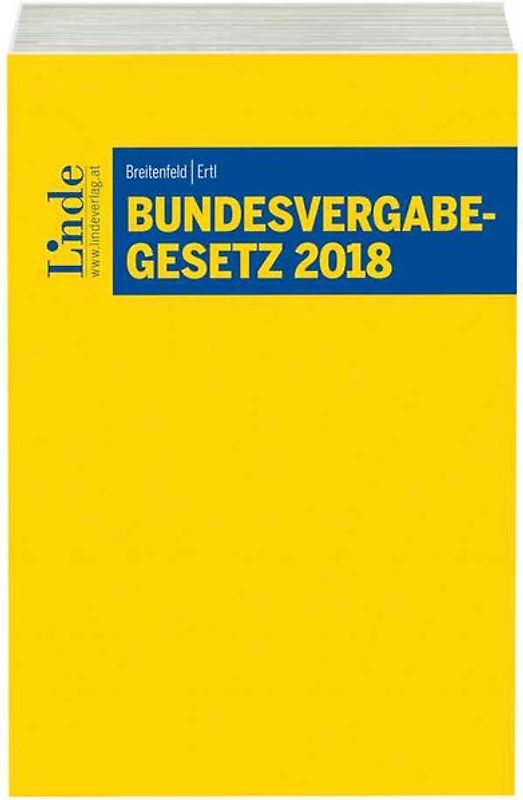 Bundesvergabegesetz 2018