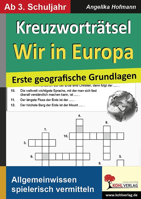 Kreuzworträtsel Wir in Europa