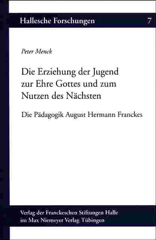 Die Erziehung der Jugend zur Ehre Gottes und zum Nutzen des Nächsten