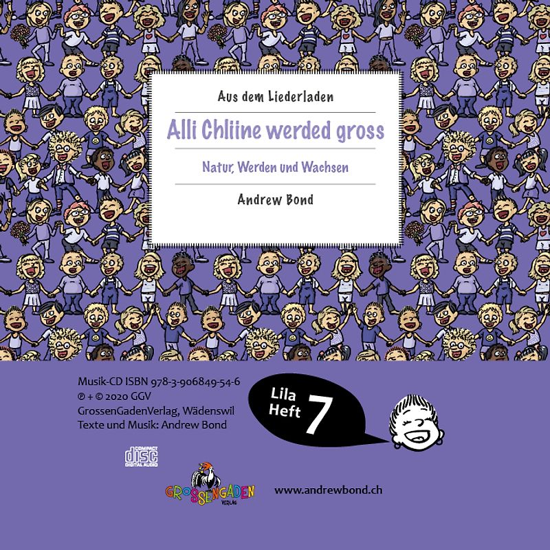 LILA07 Alli Chliine werded gross, CD