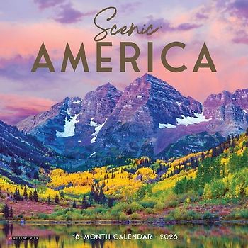 Scenic America 2026 7 X 7 Mini Wall Calendar