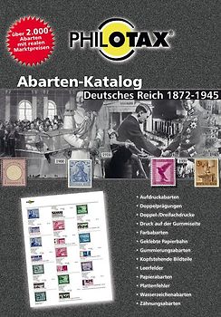 Abarten-Katalog Deutsches Reich 1. Auflage