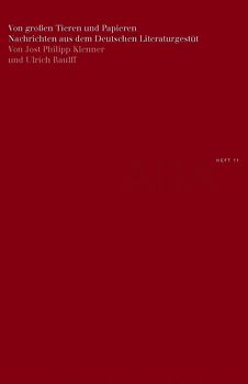 Von großen Tieren und Papieren