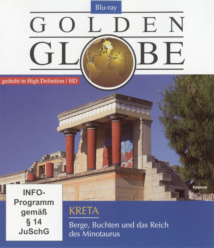 Kreta Berge, Buchten und das Reich des Minotaurus (1 Blu-ray, Länge: ca. 87 Min. / Reihe: Golden Globe) Blu-ray Disc