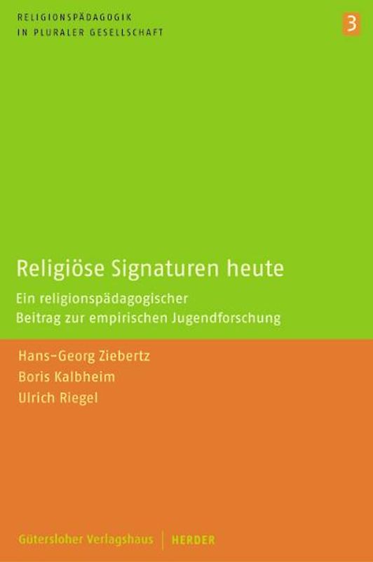 Religiöse Signaturen heute
