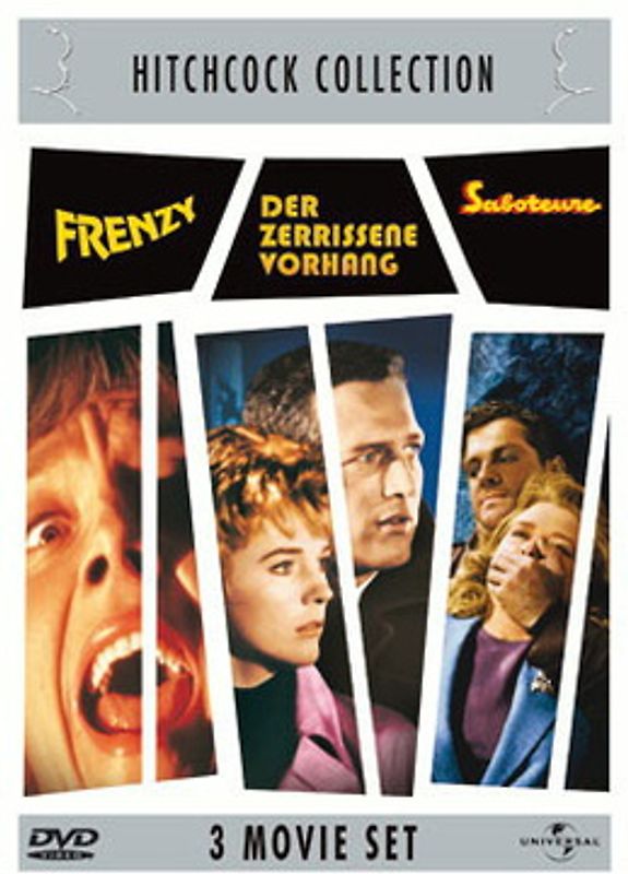 Hitchcock Collection: Frenzy / Der zerrissene Vorhang / Saboteure DVD