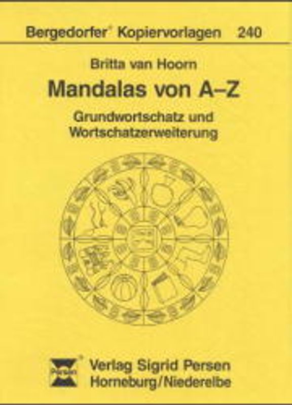 Mandalas von A - Z. Grundwortschatz und Wortschatzerweiterung