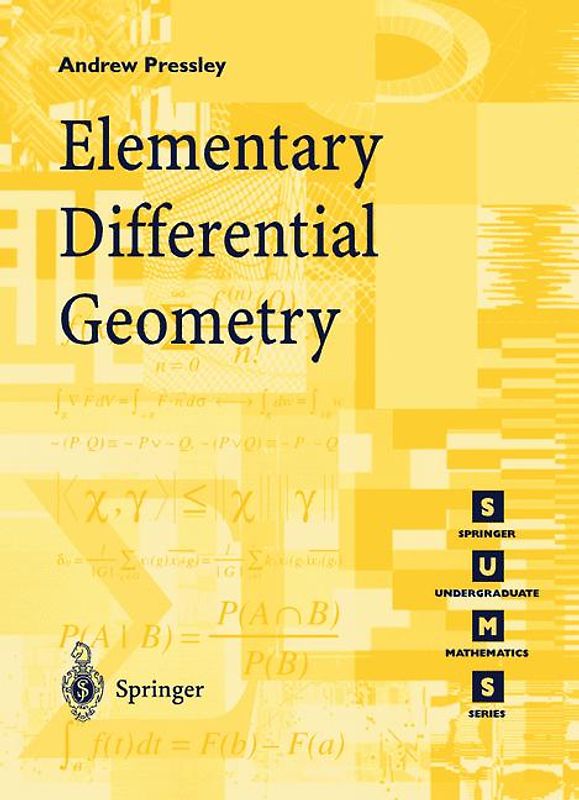 Elementary Differential Geometry
