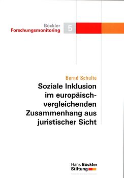 Soziale Inklusion im europäisch-vergleichenden Zusammenhang aus juristischer Sicht