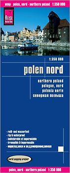 Reise Know-How Landkarte Polen, Nord (1:350.000)