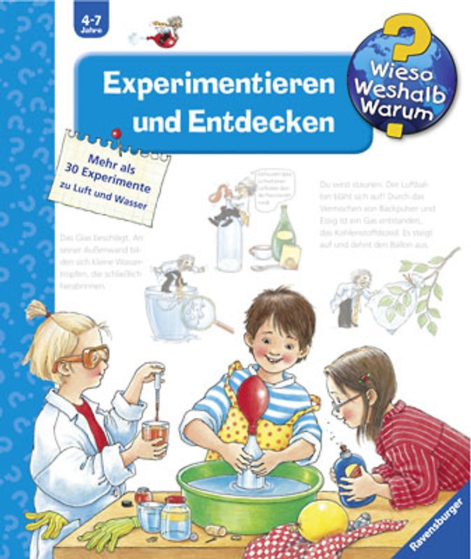 Wieso? Weshalb? Warum? Kernreihe, Band 29 - Experimentieren und Entdecken