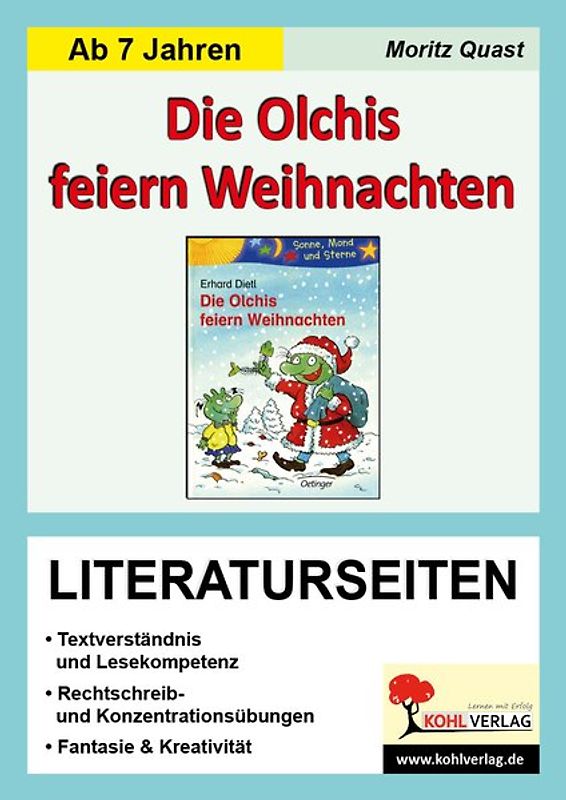 Die Olchis feiern Weihnachten - Literaturseiten