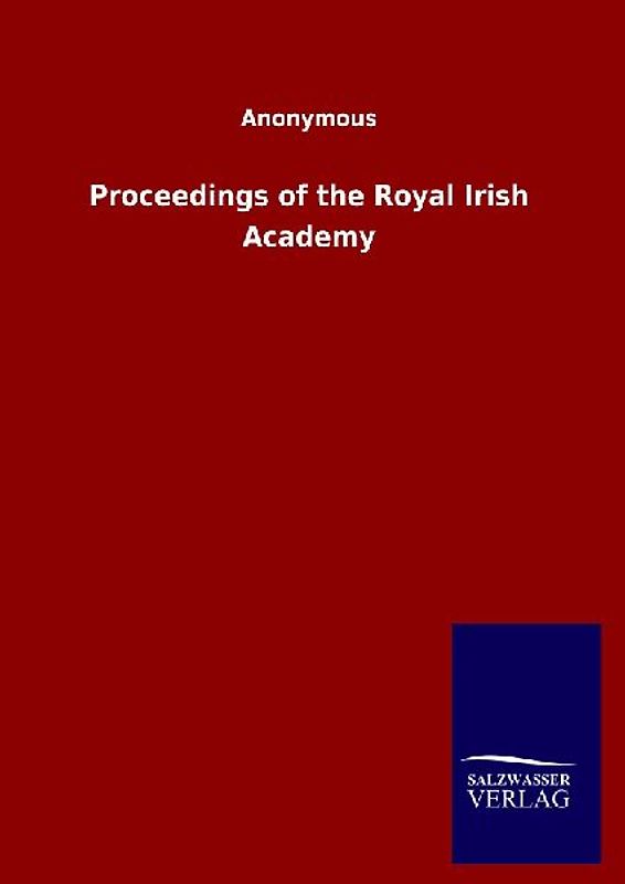 Proceedings of the Royal Irish Academy