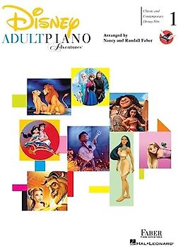Adult Piano Adventures - Disney Book 1: Classic and Contemporary Disney Hits