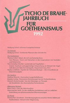 Tycho de Brahe-Jahrbuch für Goetheanismus / Tycho de Brahe-Jahrbuch für Goetheanismus