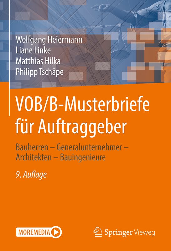 VOB/B-Musterbriefe für Auftraggeber