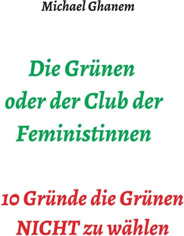 Die Grünen oder der Club der Feministinnen