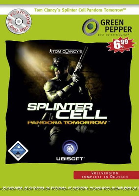 Tom Clancy's Splinter Cell: Pandora Tomorrow [Green Pepper] PC Spiele