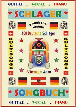 100 Deutsche Kult-Schlager + 100 Gitarren-Playbacks (MP3) - Songbook mit Texten &amp; Akkorden