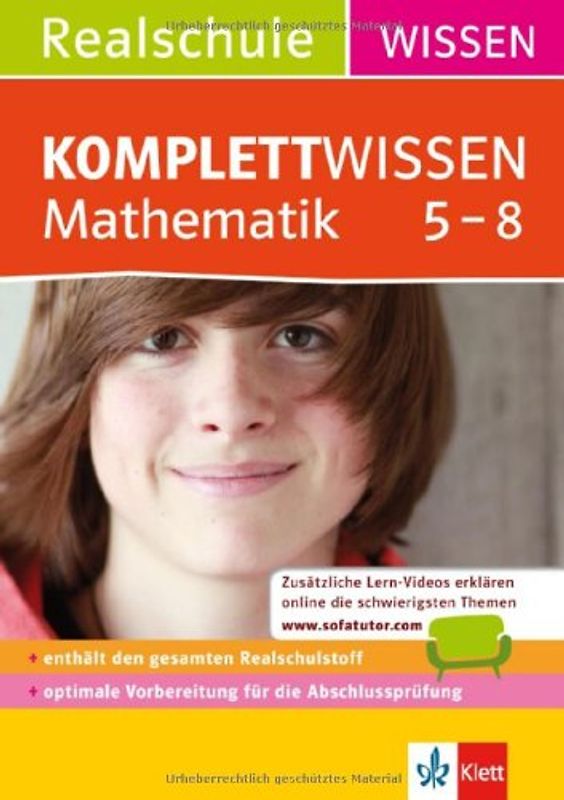 KomplettWissen Realschule Mathematik 5. - 8. Klasse