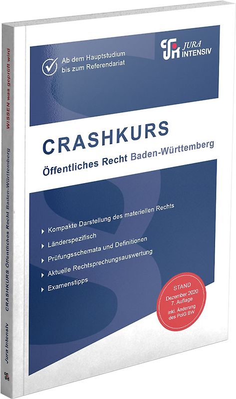 CRASHKURS Öffentliches Recht - Baden-Württemberg