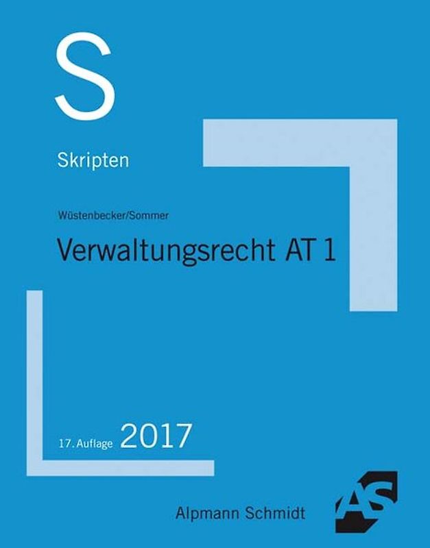 Skript Verwaltungsrecht AT 1