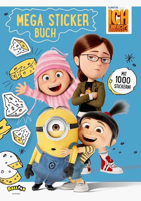 Ich einfach unverbesserlich 3 - Mega Stickerbuch