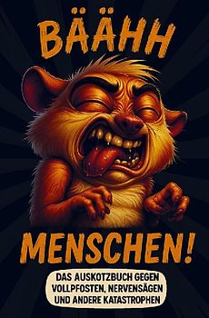 Bäähh Menschen! Das Auskotzbuch gegen Vollpfosten, Nervensägen und andere Katastrophen