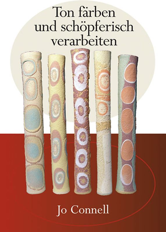 Ton färben und schöpferisch verarbeiten