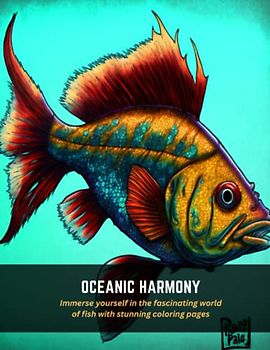 Oceanic Harmony: Immerse yourself in the fascinating world of fish with stunning coloring pages