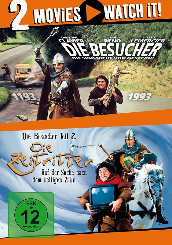 Die Besucher / Die Zeitritter [2 DVDs] DVD