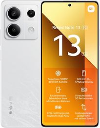 Image of Xiaomi Redmi Note 13 5G Dual SIM 128GB arctic white (Refurbished)