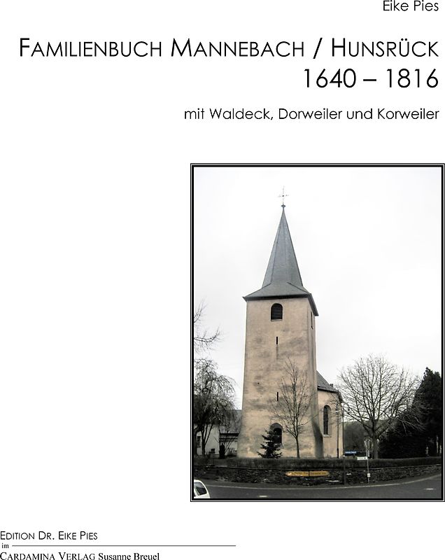 Familienbuch Mannebach/Hunsrück 1640-1816