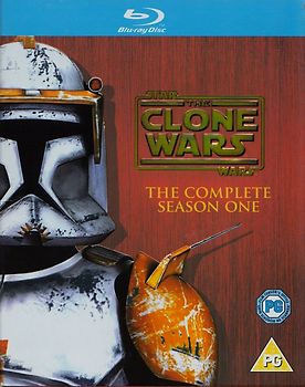 Star Wars - The Clone Wars: The Complete Season One [3 Discs, inkl. Schuber & Artbook, UK Import] Blu-ray Disc