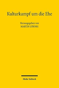 Kulturkampf um die Ehe