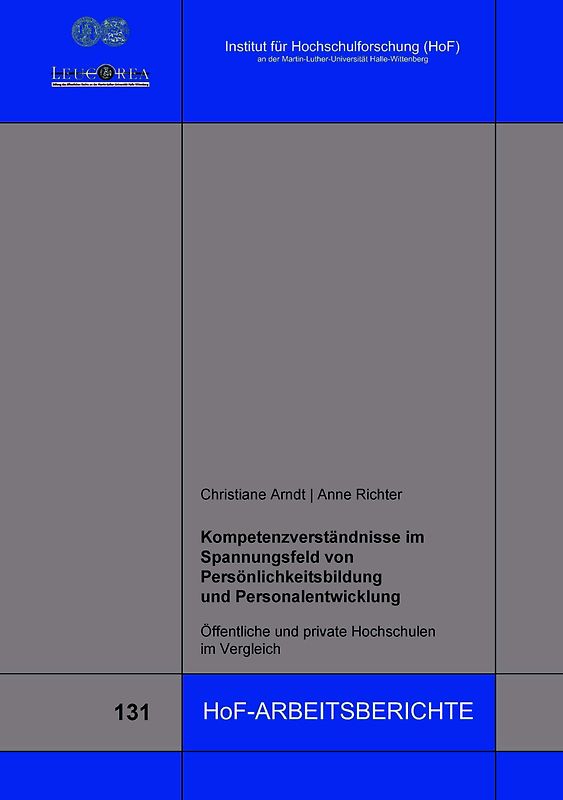 Kompetenzverständnisse im Spannungsfeld von Persönlichkeitsbildung und Personalentwicklung