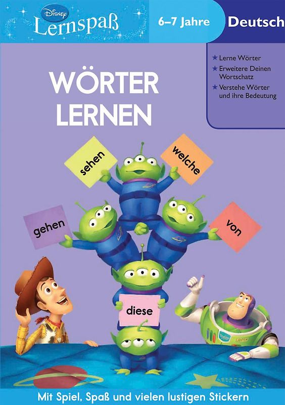 Disney: Lernspaß Toy Story Wörter lernen (6-7 jahre)